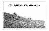 NPA Bulletin -
