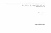 Solidity Documentation - Read the Docs
