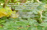 Uso y preservación del recurso del monte - UNAM