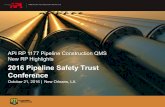 2016 Pipeline Safety Trust Conference