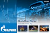 Scale Does Matter - gazprom.ru
