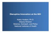 Disruptive Innovation at the NIH - Home - NCCS