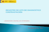 REGISTRO DE KITS DE DIAGNOSTICO CONTRASTACIÓN