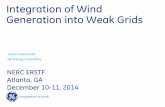 Integration of Wind Generation into Weak Grids