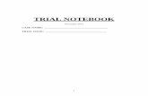 Section 12 Trial Notebook