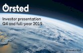 Investor presentation Q4 and full-year 2019