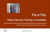 Flipped Classroom Teaching on Accessibility