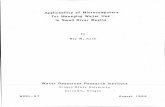 Applicability of Microcomputers for Managing Water Use in ...