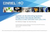 Update on Accelerating Systems Integration Standards (ACCEL)