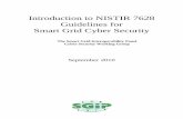Introduction to NISTIR 7628 Guidelines for Smart Grid ...