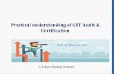 Practical understanding of GST Audit & Certification