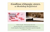 Godina čitanja 2021. - knjiznicari.skole.hr