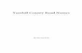 Yamhill County Road Names
