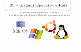 03 – Sistemi Operativi e Reti