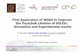 First Application of MOGA to Improve the Touschek Lifetime ...