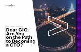 2021 1st Dear CIO: Are You on the Path to Becoming a CTO?