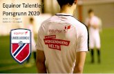 Equinor Talentleir Porsgrunn 2020 - Fotball