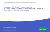 Natural Connections Demonstration Project, 2012- 2016 ...