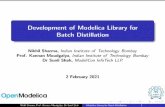 Development of Modelica Library for Batch Distillation