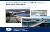 Municipal Nutrient Removal Technologies Reference Document