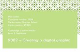 R082 – Creating a digital graphic