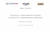 Afya Ziwani COUNTY ORGANIZATIONAL CAPACITY …