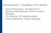 Introductions Sandata, EVV Vendor
