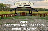 2020 Parent’s and Leader’s Guide to Camp