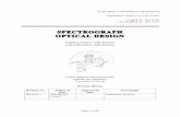 spectrograph optical design 14mar13