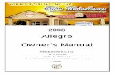 Allegro Owner’s Manual - Tiffin Motorhomes