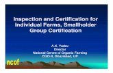 Organic Certification under NPOP