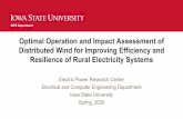 Optimal Operation and Impact Assessment of Distributed ...