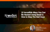 10 Incredible Ways You Can Be Hacked Using Email & How to ...
