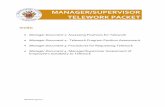 MANAGER/SUPERVISOR TELEWORK PACKET