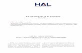 La philosophie et la physique - Accueil - HAL-SHS