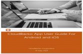 CloudBacko App User Guide For Android and iOS
