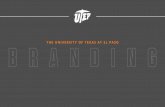 Branding Presentation - The University of Texas at El Paso