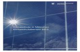 Klimaschutz in München Klimaschutzbericht 2012