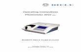 Operating Instructions Photometer 5010 - RIELE