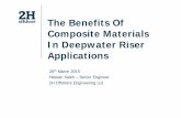 The Benefits Of Composite Materials In Deepwater Riser ...