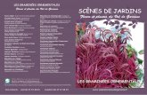 Fleurs et plantes du Val de Garonne scènes de jardins