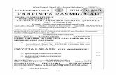 JAMHUURIYADDA FAAFINTA RASMIGA AH - SOMALILAND LAW