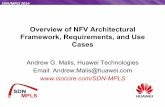 Overview of NFV Architectural Framework, Requirements, and ...