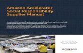 Amazon Accelerator Social Responsibility Supplier Manual