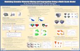 Modeling Granular Material Mixing and Segregation Using a ...