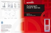 Autograph AGS-X Series - Equitec