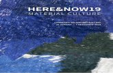 HERE&NOW19: Material Culture