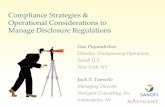 Compliance Strategies Operational Considerations to Manage ...