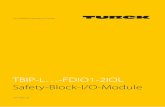 TBIP-L…-FDIO1-2IOL Safety Block /O Module