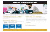M.Ed. in School Counseling - Millersville